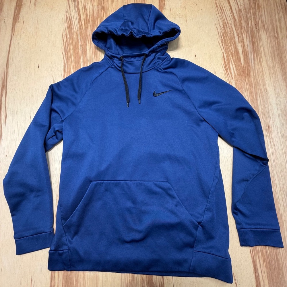 Nike Dri-Fit Navy Blue Performance Hoodie Men's Large